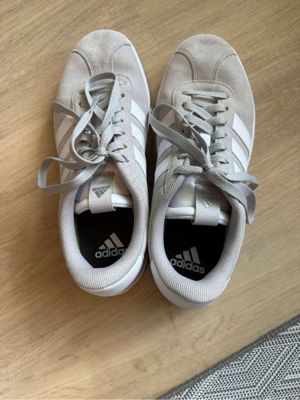 Adidas Light Grey VL Court 3.0